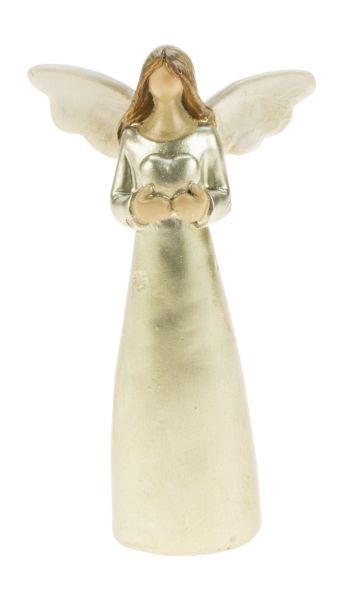 ENKELI 11CM MATTA KULTA,