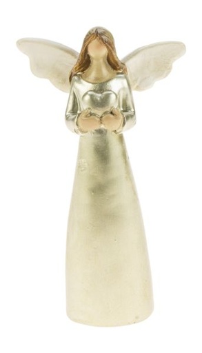 [10869] ENKELI 11CM MATTA KULTA,