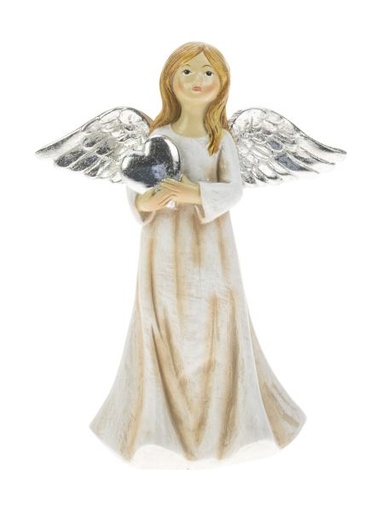 [11317] ENKELI 16CM LUONNONVALK.